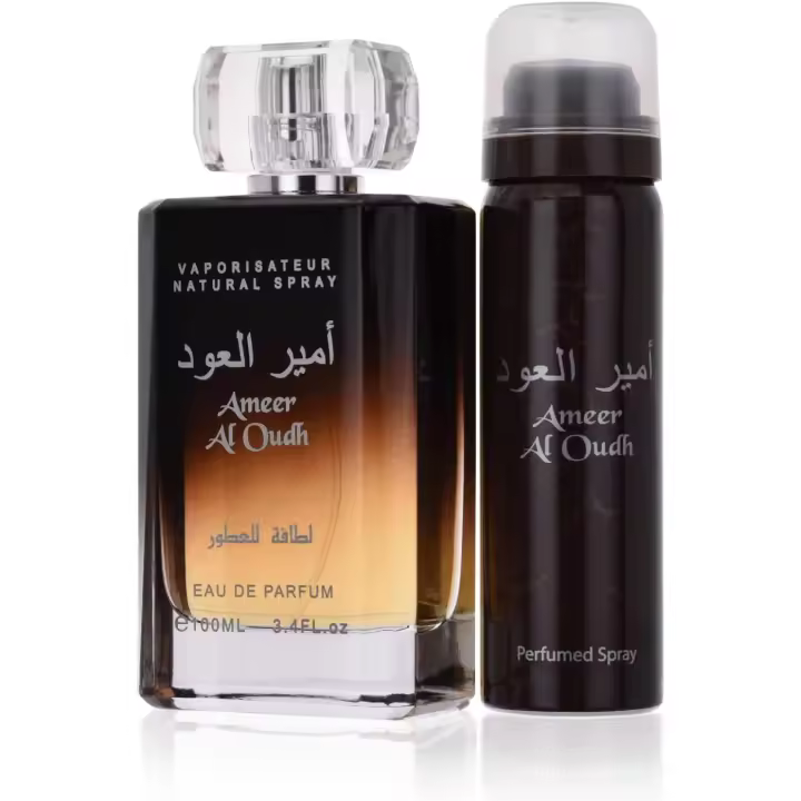 Ameer Al Oudh Lattafa Perfume Eau de Parfum 100 ml Unisex - Fragancia Oriental Amaderada - 1