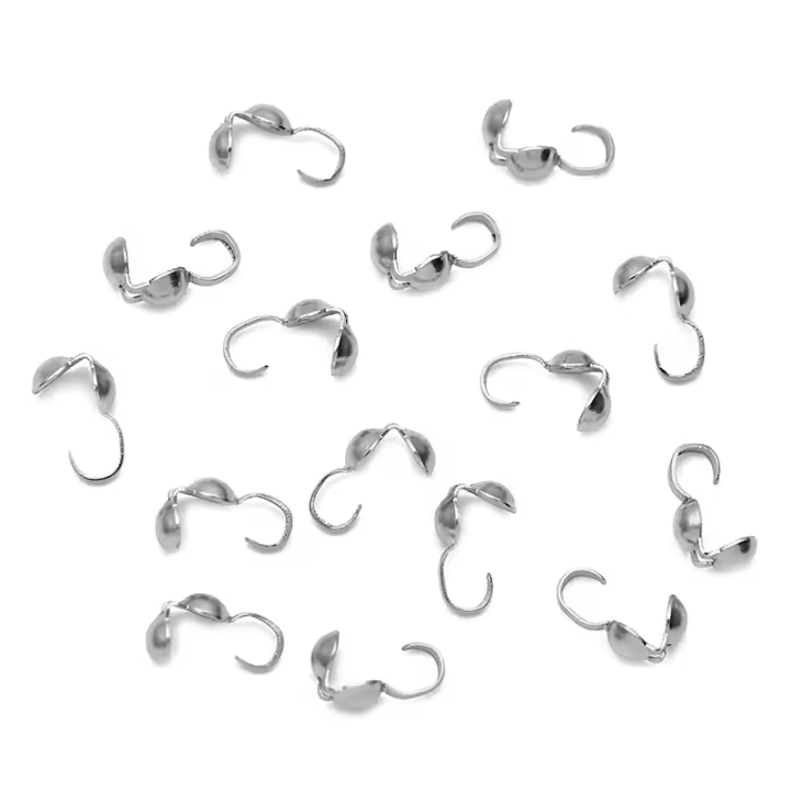 100pcs Cerraduras De Acero Inoxidable Para Collares Y Pulseras Con Hebillas En Color Oro Componentes De Joyería DIY - 1