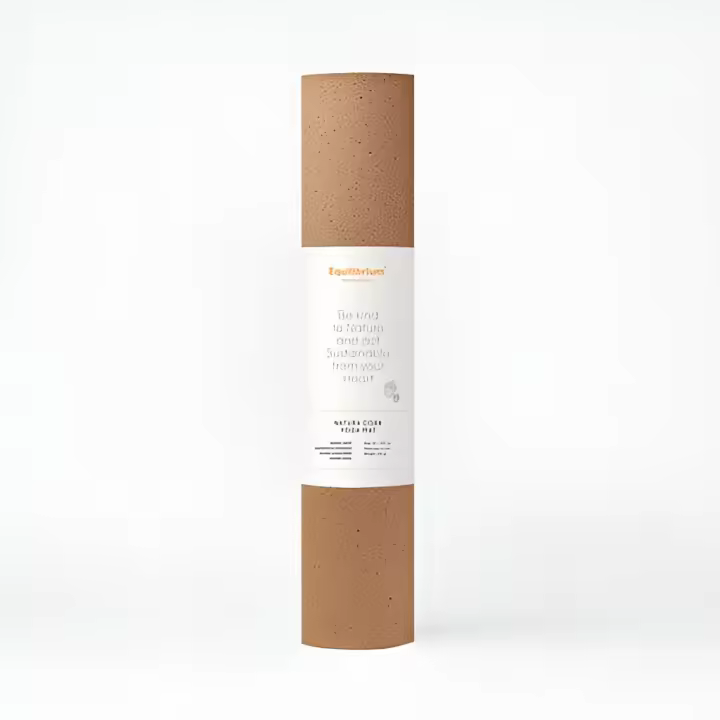 Esterilla de Yoga Equilibrium NATURA CORK 5MM - Alta Calidad y Respetuosa con el Medio Ambiente - 1