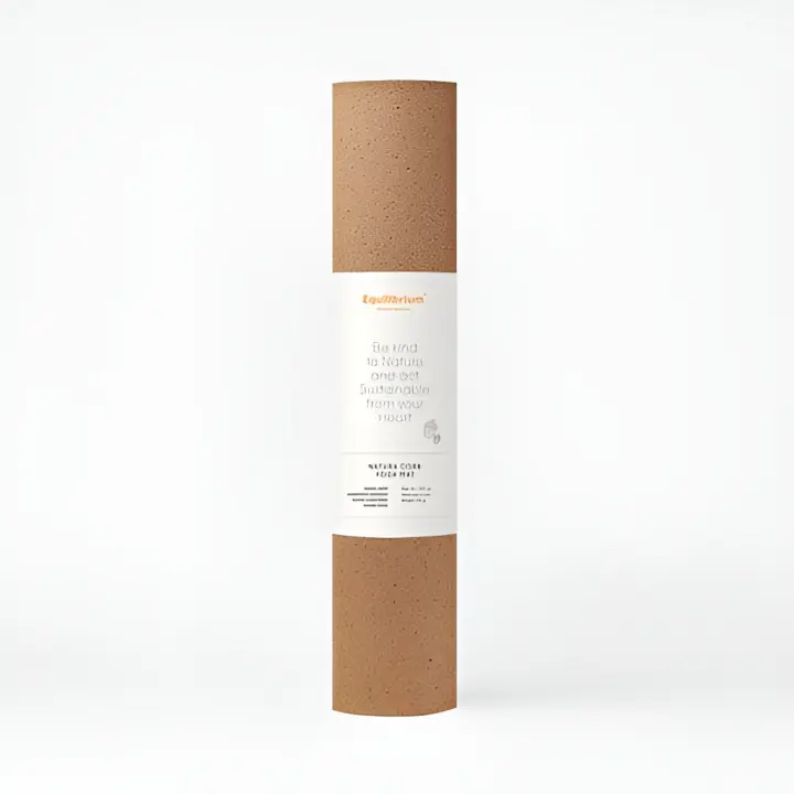 Esterilla de Yoga Equilibrium NATURA CORK 5MM - Alta Calidad y Respetuosa con el Medio Ambiente - 1