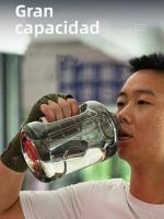 Botella De Agua Con Hidrógeno Portátil Para Deportes Generador De Agua Molecular Hidrógena Recargable Eco-amigable Capacidad De 1.5L Color Gris - details 3