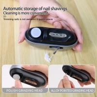 Nueva cortadora de uñas eléctrica multifuncional para el hogar, pulidora de uñas, pulidora de uñas eléctrica antipellizcos - details 4