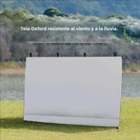 Lona De Sombra Para Canopy Color Gris Claro Impermeable Para Tiendas De Campaña De 10x10 Pies Con Piernas Rectas Accesorio Para Gazebo Exterior 1 Pieza - details 1