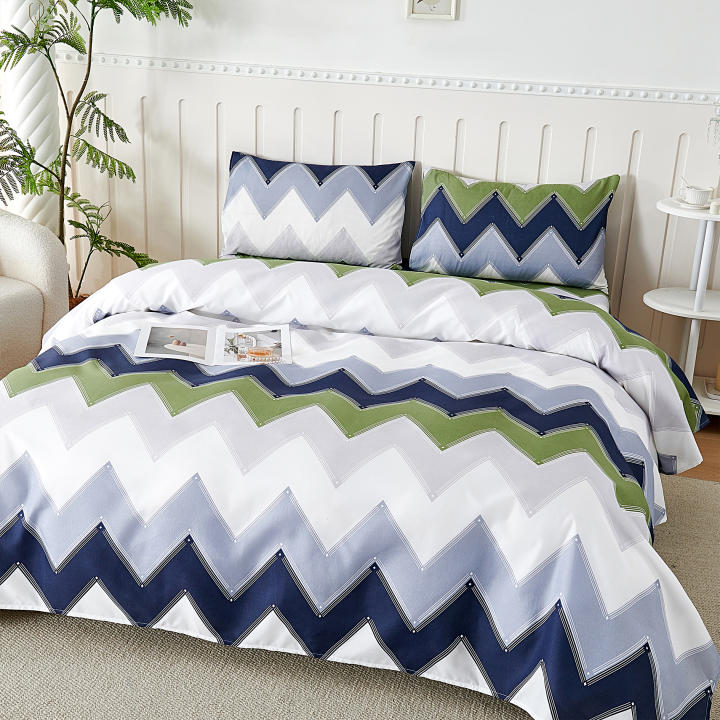 SNOWDVANCE Juego de Sábanas 3 Piezas Cama 90-100% Poliéster - Encimera 150 x 240, Bajera 90 x 200 + 25 cm, 1 Funda 45 x 75 - Estampado Cuadros Beige Gris - Suave, Transpirable y Lavable