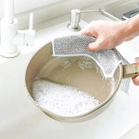 Paño De Limpieza Mágica Para Cocina Eliminador De Oxydación Para Metal Acero Cepillo De Limpieza Para Microondas Y Estufa Herramientas De Limpieza Eco-amigable - details 1