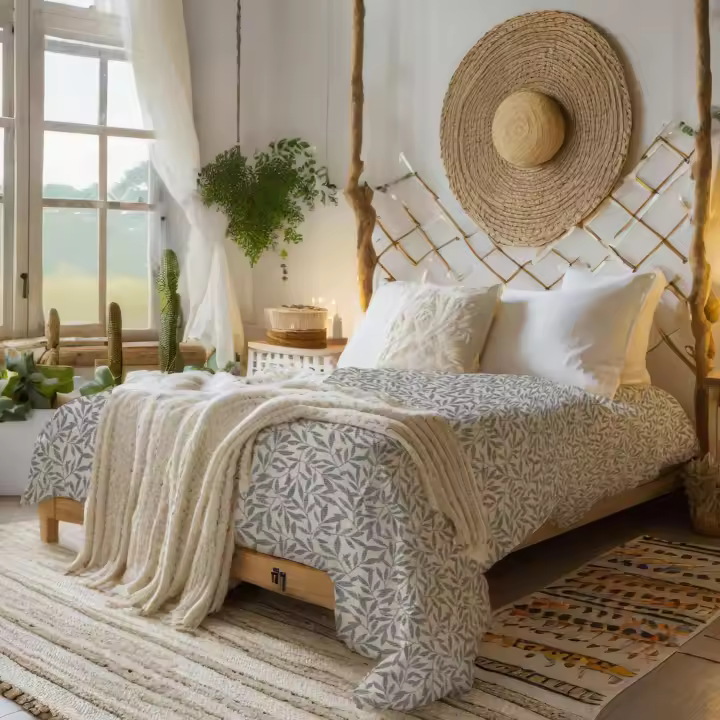 SANSY - COLCHA JACQUARD VERA GRIS PARA CAMA DE 105, INARRUGABLE FABRICADO EN ESPAÑA - 1