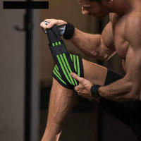 Pareja De Almohadillas De Rodilla Para Gimnasio Ejercicio De Levantamiento De Pesas Fitness Sentadillas Protección Rodilla Elástica Para Entrenamiento - details 1