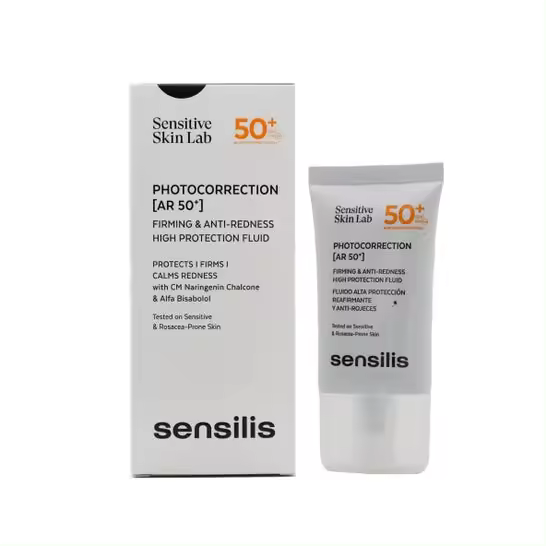 Sensilis Photocorrection [AR 50+] Fluido Reafirmante y Anti-Rojeces SPF50+ 40ml - 1