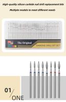 Set De 30 Piezas De Bits Para Taladro De Uñas Reemplazo Para Taladros Adecuado Para Modelado De Uñas Eliminación De Decoraciones De Uñas - details 1