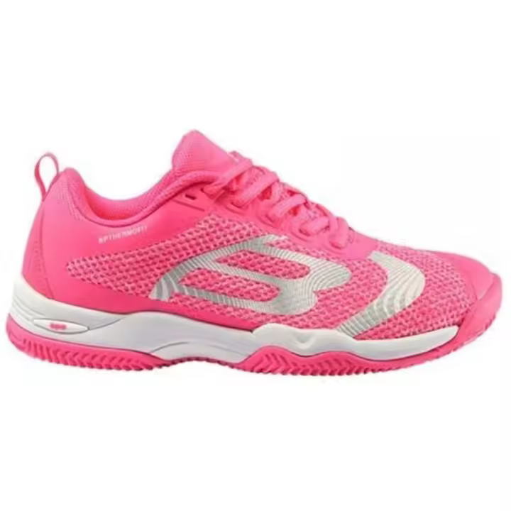 Zapatillas de Padel Bullpadel Beker 23V para mujer en color rosa - 1