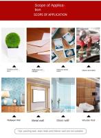 Cinta Adhesiva Doble Cara Nano Gel Transparente Para Manualidades DIY Poster Pegatinas Trasladables Y Sin Rastro Paquete De 50/70 Piezas - details 4