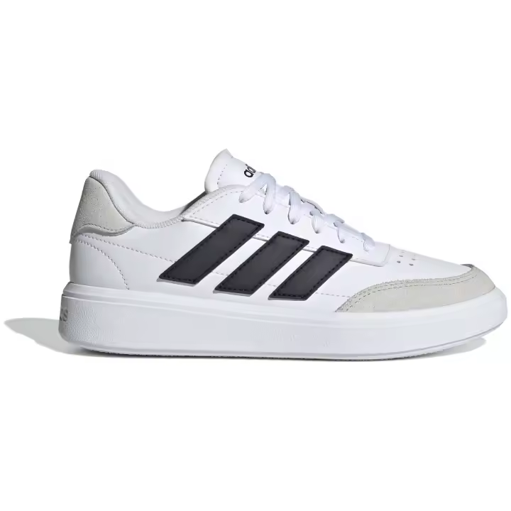 Zapatillas Adidas Courtblock para niños en color blanco - 1