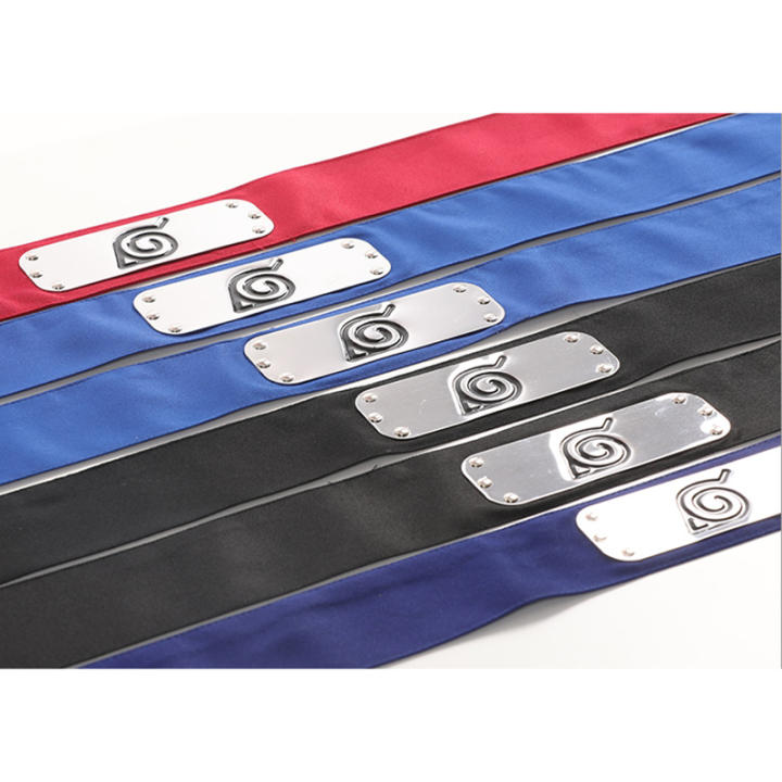 Cinta De Ninja De Cosplay NARUTO Con Autorización Oficial Incluye Itachi Sasuke Kakashi Namikaze Minato Sakura Hinata Accesorio Para Peluca Unisex