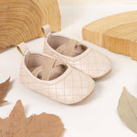 Meckior Zapatos Para Niñas Primera Caminata Todas Las Estaciones Cuero PU Antideslizante Suave Niño Recién Nacido 0-18M - details 14