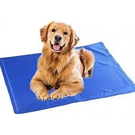 Manta Refrigerante Perros 50 X 90 Cm - Azul - 1