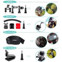 Kit De Accesorios Para Cámara De Acción Compatible Con Gopro Hero 12 11 10 9 8 7 6 5 4 Max Mount Session YI 4K SJCAM EKEN Osmo AKASO APEMAN - details 14