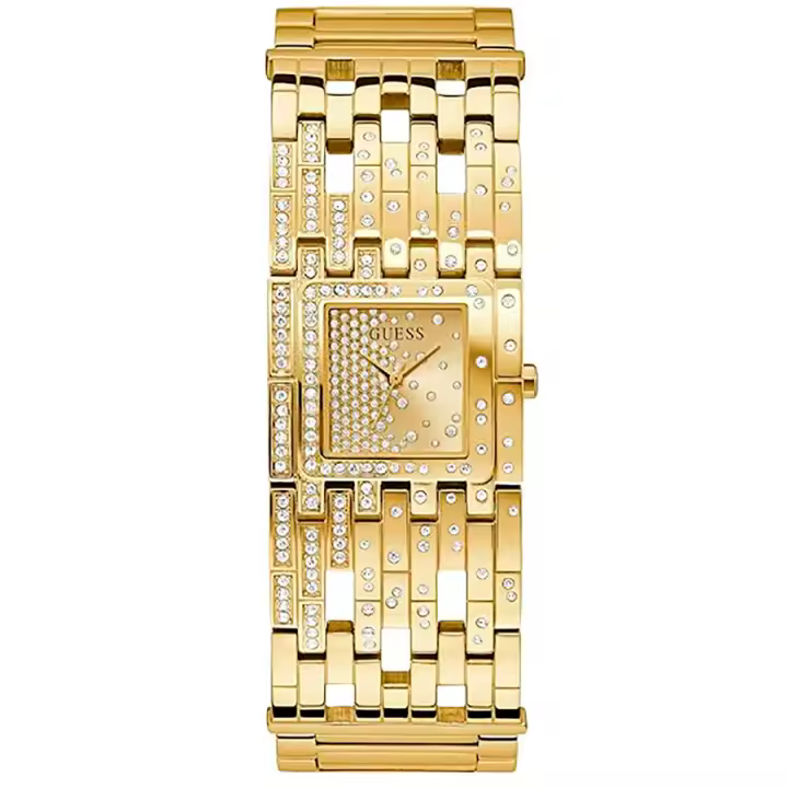 Guess Waterf All Gw0441l2 Reloj De Pulsera Analógico Para Unisex Color Dorado - 1
