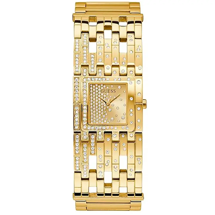 Guess Waterf All Gw0441l2 Reloj De Pulsera Analógico Para Unisex Color Dorado - 1