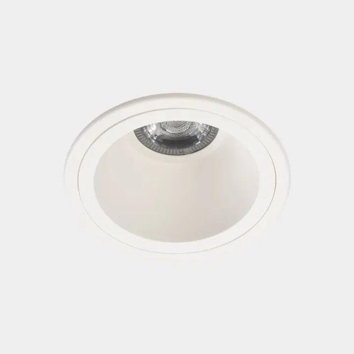 LEDS·C4 Downlight Lite Ø105Mm 6.7W Blanco Neutro - 4000K Cri 80 30.2º On-Off Blanco Ip - 1