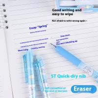 6 Piezas/Lote Bolígrafos De Gel Erasables Sanrio 0.5mm Azul Cristalizable Para Escuela Primaria Uso Escolar Y Oficina - details 10