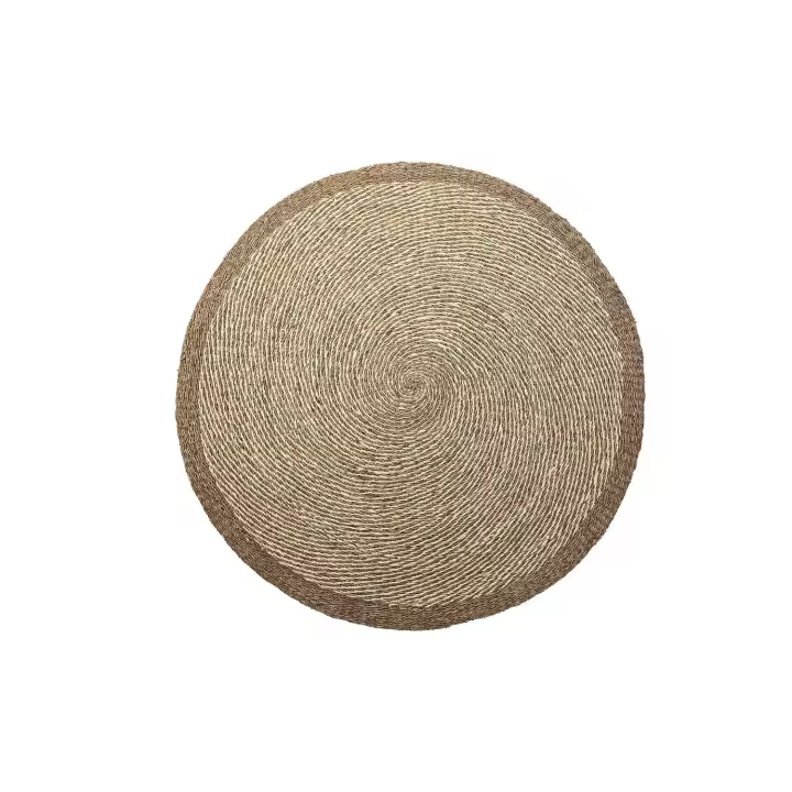 ALFOMBRA SEAGRASS FIBRA MAIZ 150X1X150 BEIGE TX194336 - 1