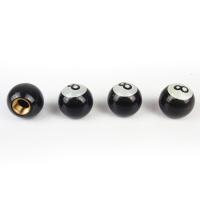 4pcs Tapones De Válvula De Neumáticos Universales Para Coche Camión Bicicleta Billar "Bola De Pool" Ruedas De Automóvil Accesorios De Coche - details 0
