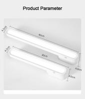 Lámpara De Mesa Magnética Colgante LED Recargable USB Luz Nocturna Para Armario Y Gabinete Control De Brillo Sin Etapas - details 10