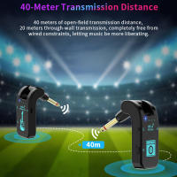 Sistema Inalámbrico Para Guitarra 2.4G Recargable Transmisor Receptor Para Electrónica De Guitarra Y Bajo Transmisión En Tiempo Real - details 21