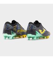 JOMA BOTAS FUTBOL STRIKER 2401BLACK FIRM GROUND COLOR NEGRO CON AMARILLO - details 2