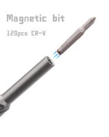 Juego De Destornilladores Precisi\u00f3n 128 En 1 Magn\u00e9tico Para Reparaci\u00f3n Profesional Herramientas Manuales Para PC iPhone Reloj Multifuncional Antideslizante Acero Cromo-vanadio - details 8