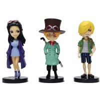 Figuras De Acción Anime One Piece 6pcs/set PVC Muñecos Modelo Lindo Luffy Nami Zoro Colección Juguetes Completo En Venta - details 3