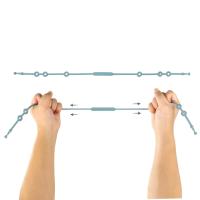 Cling De Biberón Para Bebé De Silicona Suave Cadena De Mordedor Ajustable Soporte De Pezón Para Recién Nacidos Accesorios De Carrito De Bebé - details 3