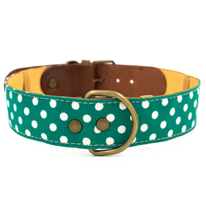 LADRAN GAUCHO - Collar para Perros LOLA de Cuero Hecho a Mano - Resistente, Ajustable y Artesanal - 1