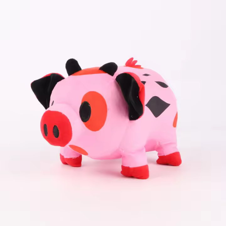 Nuevo Plush de Hazbin Hotel, Angel Dust Meow, ideal para fans de la televisión, ideal Como Gift de cumpleaños, Pascua y Navidad para niños y niños. - 1