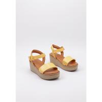 Sandra Fontán CUMBAL Sandalias De Cuña Mujer Amarillo - details 0