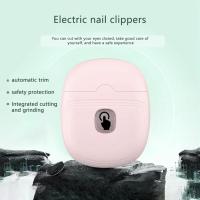 Cortador automático de uñas con 2 velocidades, cortador de uñas recargable inalámbrico y almacenamiento de restos de uñas, con luz LED, lima de uñas portátil - details 0