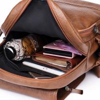 Mochila antirobo para Mujer, Piel sintética,para citas, excursiones, Actividades en interiores y Exteriores - details 2