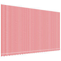 Vidaxl Tela de Repuesto para Toldo 6x3,5 M Color Azul y Blanco Protección Rayos UV Terraza Patio Exterior Jardín - details 9