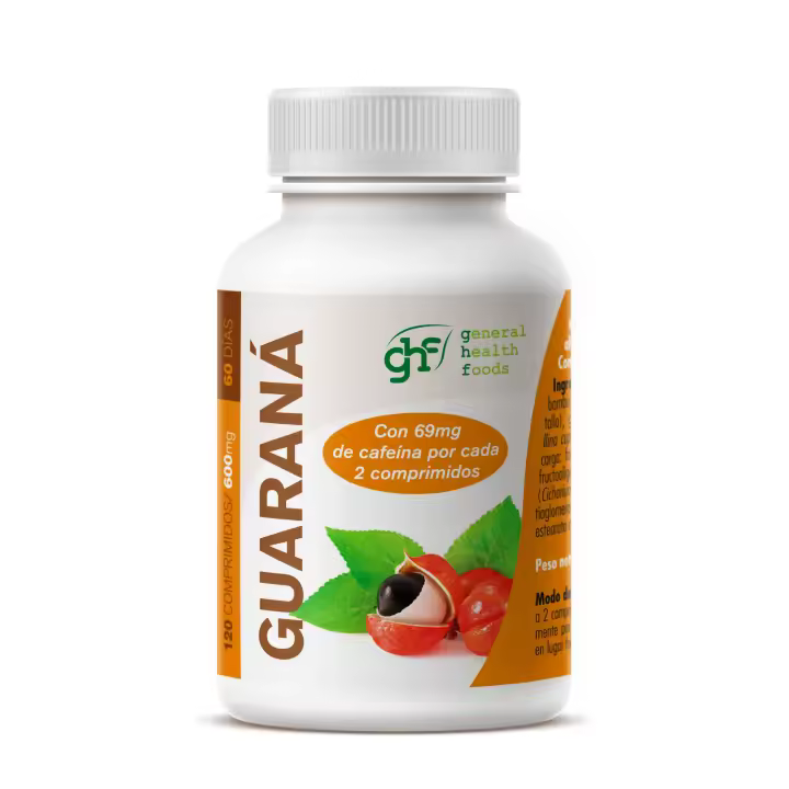 Guaraná 600 mg 120 comprimidos de 600mg  GHF - 1