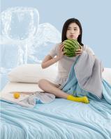 Class A cool silk ice cream summer cool quilt melon ice silk summer quilt air conditioning quilt machine washable summer thin quilt - details 2