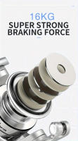 Carrete De Pesca Spinning BILLINGS YL 1000~7000 Serie Ratio De Engrosamiento 5.2:1 Almohadilla Máxima 35LB Engranaje CNC Carrete De Metal Para Agua Dulce Y Salada - details 3