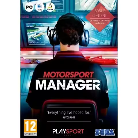 Motorsport Manager Juego para PC, Ordenador y Portatil [PAL ESPAÑA] - 1