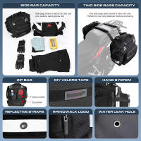 Bolsa De Viaje Para Motocicleta 20L-30L Bolsa De Sillín Universal Impermeable Accesorio De Equipaje Para Motocicleta - details 7