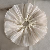Gruesas Horquillas De Yarn Para Mujer Estilo Coreano Gentle Mori Dulce Con Encaje Multi-capa Alta Elasticidad Accesorios Para El Cabello - details 6