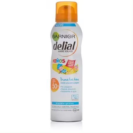 GARNIER DELIAL NIÑOS BRUMA ANTI ARENA FPS50+ 200 ML - 1