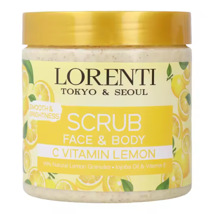 Lorenti peeling scrub 500 ml lemon,  Belleza y cuidado de tu cabello y tu piel con Lorenti. - 1