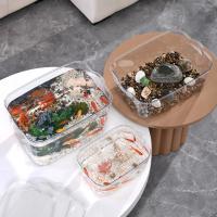 Tanque De Acuario Pequeño Transparente De Plástico Explosión-Resistente Para Plantas Y Pequeños Peces Tanque PET Para El Otoño - details 4