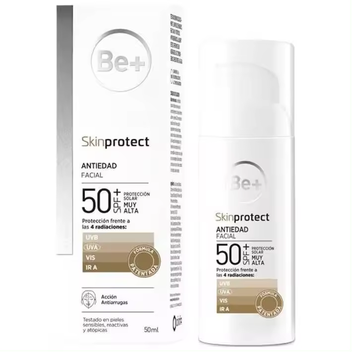 Be+ Skin Protect Antiedad Facial +50 Spf 50Ml - 1