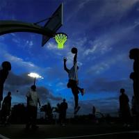Red De Baloncesto Luminosa Estándar 50CM Verde Fluorescente Red Autoiluminada Para Marco De Baloncesto Infantil 1PC - details 2