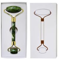 Juego De Cuidado De La Piel Con Rodillo De Jade Natural Y Piedra De Quartz Para Rostro Herramienta De Gua Sha Para Ojos Refrigerio Masaje Facial Con Rueda De Jade - details 0